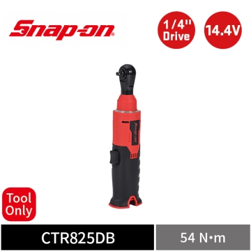 Snap-on 14.4V 1/4" 二分 54Nm 短頸無刷電動棘輪扳手 (Tool Only) (紅)