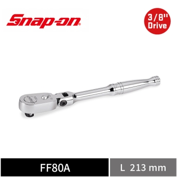 Snap-on 3/8" Drive Dual 80® 3分 活動式 標準柄棘輪扳手