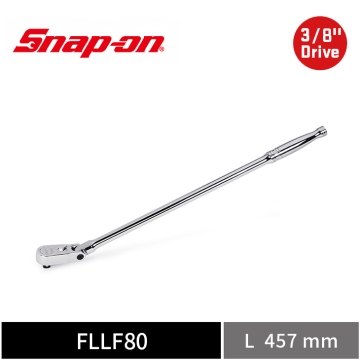 Snap-on 3/8" Drive Dual 80® 3分 活動式 特長柄棘輪扳手