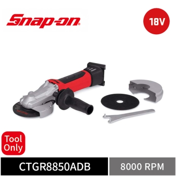 Snap-on 18V 薄型手持砂輪機 (Tool Only) (紅)