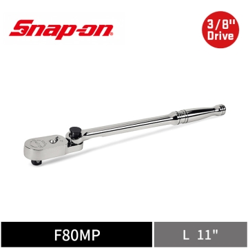 Snap-on 3/8" Drive Dual 80® 3分 側向搖頭可逆棘輪扳手