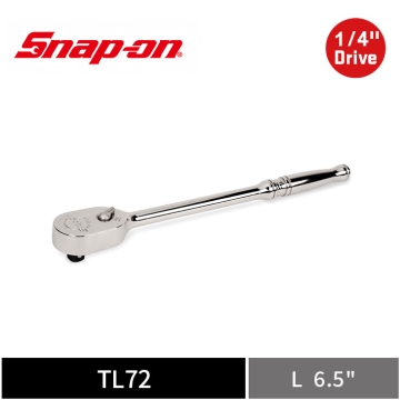 Snap-on 1/4" Drive Dual 80® 2分 長柄 可逆棘輪扳手