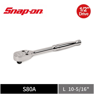 Snap-on 1/2" Drive Dual 80® 4分 可逆棘輪扳手