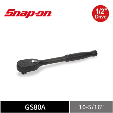 Snap-on 1/2" Drive Dual 80® 4分 可逆棘輪扳手 (黑色塗層)
