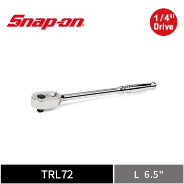 Snap-on 1/4" Drive Dual 80® 2分 長柄快拆型 可逆棘輪扳手