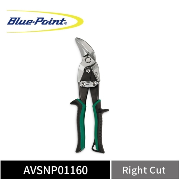 Blue-Point® 彎頭右剪型航空剪 (綠)