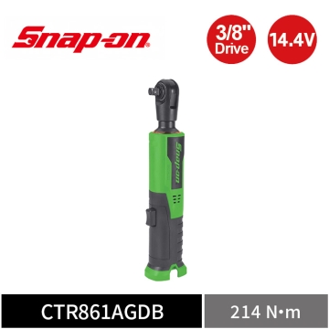 Snap-on 14.4V 3/8" Drive 三分 電動棘輪扳手 214Nm (Tool Only) (綠)