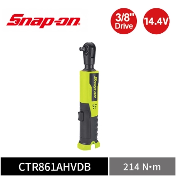 Snap-on 14.4V 3/8" Drive 三分 電動棘輪扳手 214Nm (Tool Only) (螢光黃)