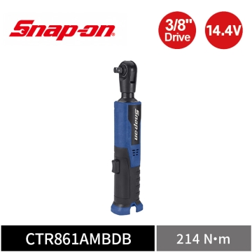 Snap-on 14.4V 3/8" Drive 三分 電動棘輪扳手 214Nm (Tool Only) (動力藍)