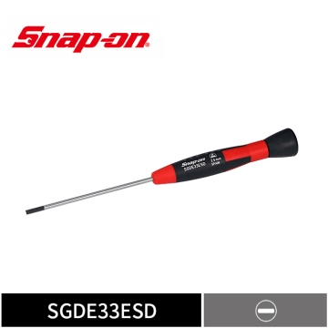 Snap-on ESD 3/32" 防靜電精密電子薄型一字起子 (電位器用)