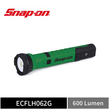 Snap-on 600流明 旋轉折疊手電筒 (綠)