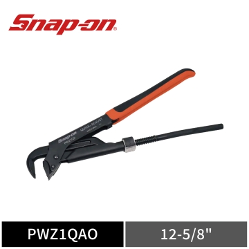 Snap-on 12-5/8" 快調型鉗式扳手 (橘)
