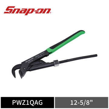Snap-on 12-5/8" 快調型鉗式扳手 (綠)