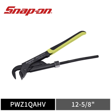 Snap-on 12-5/8" 快調型鉗式扳手 (螢光黃)