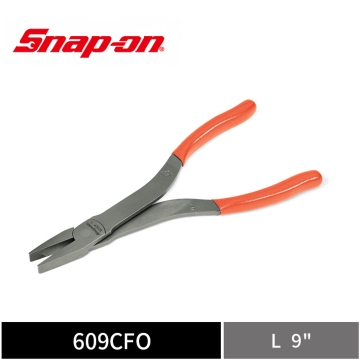 Snap-on 9" Talon Grip™ 扁嘴鉗 (橘)