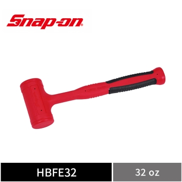 Snap-on 32oz 軟膠握把定擊鎚 (無反彈鎚) (紅)