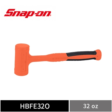 Snap-on 32oz 軟膠握把定擊鎚 (無反彈鎚) (橘)