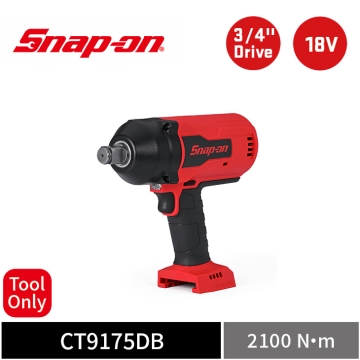 Snap-on 18V 3/4" 六分 2100Nm 卡車用超大扭力無刷衝擊扳手 (Tool Only) (紅)