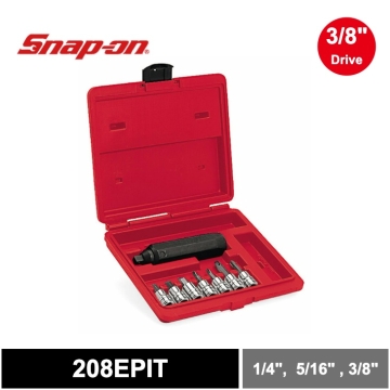 Snap-on 8件式 3/8" 衝擊起子套筒組