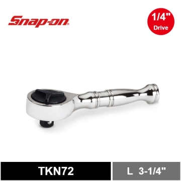 Snap-on 兩分 1/4" 圓頭短棘輪扳手