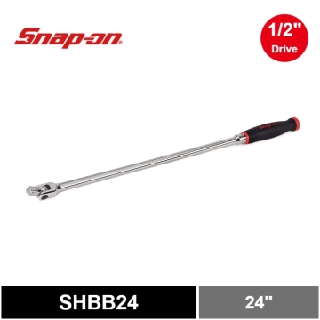 Snap-on 1/2" Drive 4分 24吋 軟膠手柄強力轉向桿 (紅色)