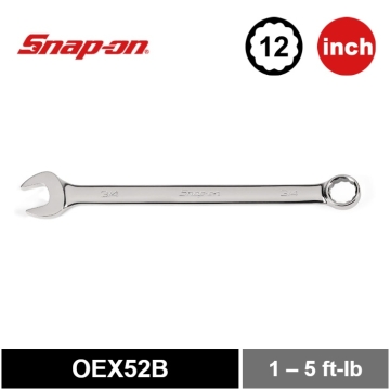Snap-on 1-5/8" 12角 英制 Flank Drive® 兩用扳手