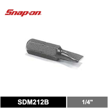 Snap-on  .035 x .219" 一字型 1/4" 六角柄起子頭
