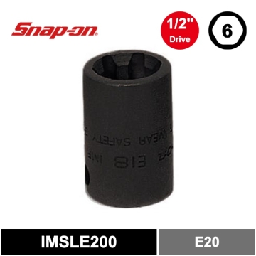Snap-on 1/2" Drive TORX® E20 淺型衝擊套筒