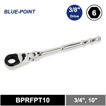 Blue-Point® 3/8" Drive 10吋 穿透式 活動頭 棘輪扳手