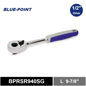 Blue-Point® 1/2" Drive 標準柄軟質握把快脫棘輪扳手