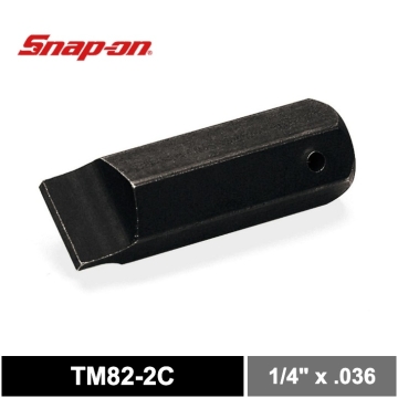 Snap-on 1/4" 一字型 短柄 起子頭