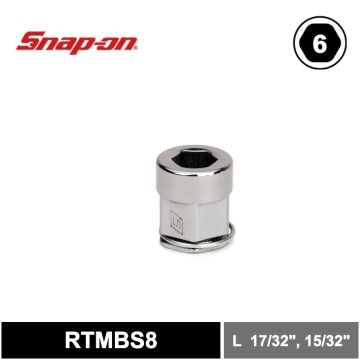 Snap-on 薄型 磁性1/4吋 軸桿起子 套筒轉接頭