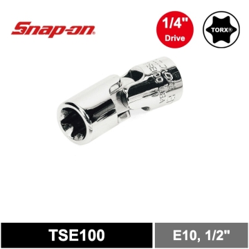 Snap-on 1/4" Drive TORX® E10 萬向套筒