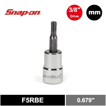 Snap-on 3/8" 公制 5mm Ribe® 起子頭套筒