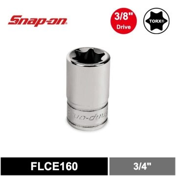 Snap-on 3/8" TORX® E16 深孔套筒