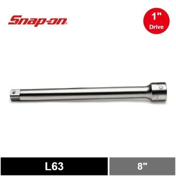 Snap-on® 1" Drive 8" 鎖定按鈕式延長接桿