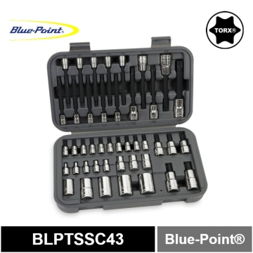 Blue-Point® 43件式 TORX® 套筒/起子頭套筒套組
