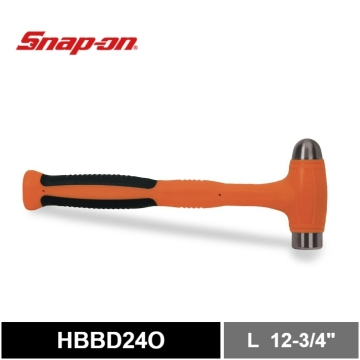 Snap-on 24oz 軟握把定擊圓頭鎚 (無反彈鎚) (橘)