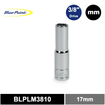 Blue-Point® 3/8" 12角 公制 10mm 長套筒
