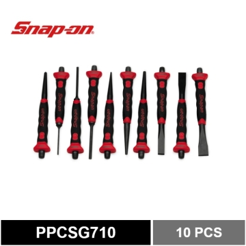 Snap-on 10件式 軟握 沖頭鑿子套裝組