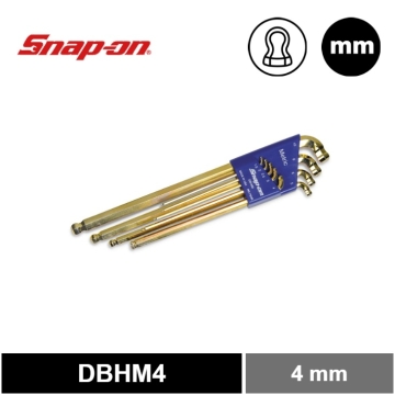 Snap-on 公制 L型 雙球頭六角扳手 4 mm