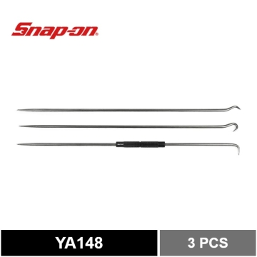 Snap-on® 3 件式可調式鉤針/劃線針組