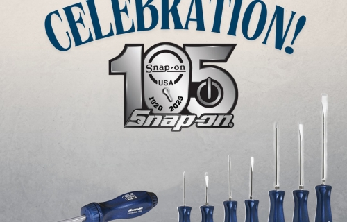 與 Snap-on 一同歡慶 105 週年紀念！